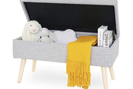 Banco almacenaje madera