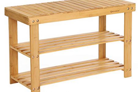 Banco zapatero bambu