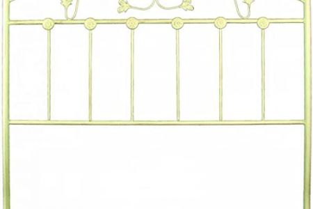 Cabecero forja 90 blanco