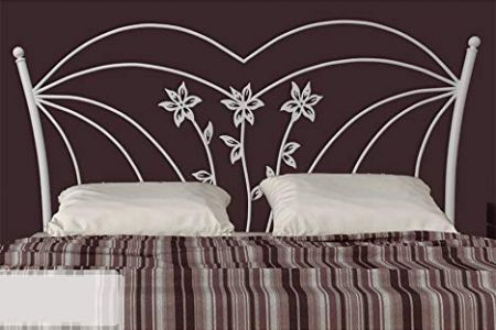 Cabecero forja blanco 135