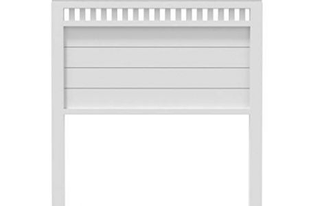 Cabecero gris cama 90