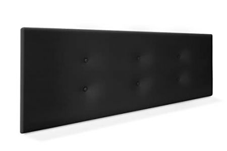 Cabecero polipiel 150 negro