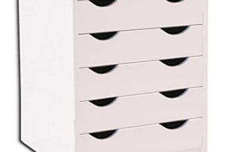 Cajonera blanca 70 cm alto