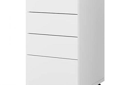 Cajonera blanca oficina