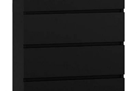 Cajonera blanca y negra