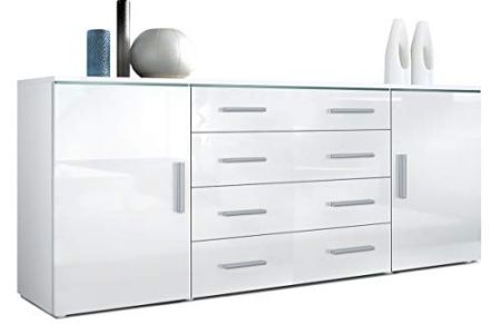 Cajonera dormitorio roja