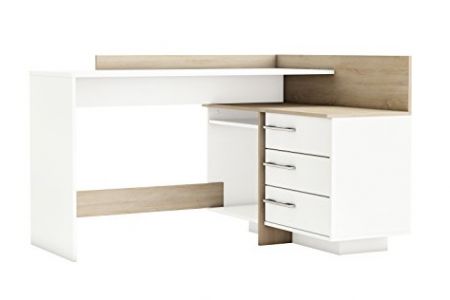 Cajonera escritorio roble