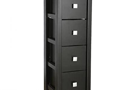 Cajonera madera negra