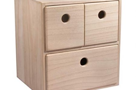 Cajonera madera sin tratar