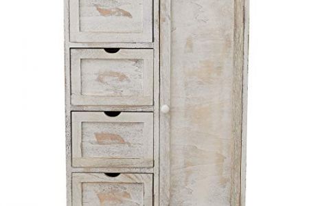 Cajonera vintage blanca