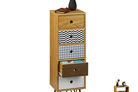 Cajonera vintage colores