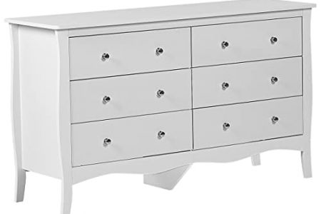 Comoda 6 cajones blanco