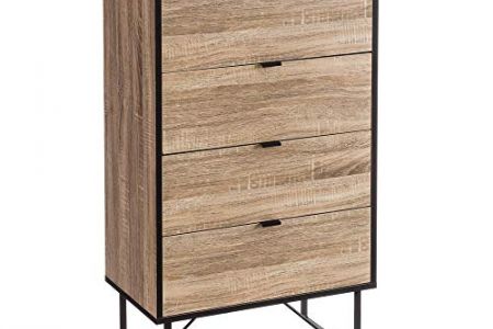 cómoda madera natural