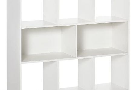 estantería blanca dormitorio