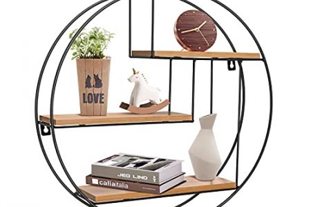 estantería decorativa pared