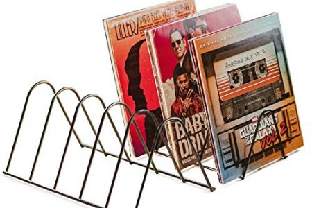 estantería discos vinilo