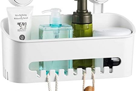 estantería ducha ventosa