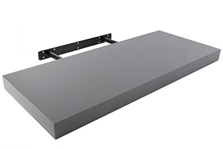 estantería gris