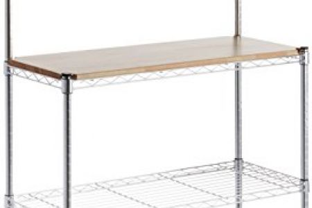 estantería madera cocina