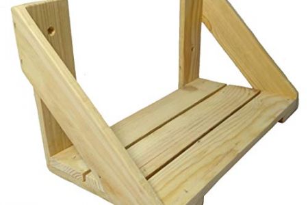 estantería madera exterior