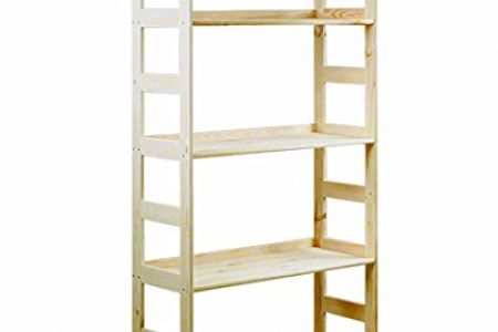 estantería madera maciza