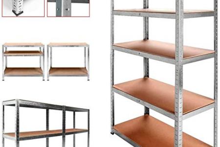 estantería metálica galvanizada de 5 baldas