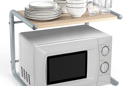 estantería microondas cocina