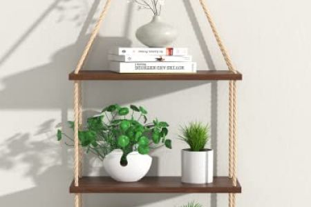 estantería pared colgante