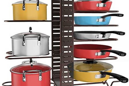 estantería sartenes