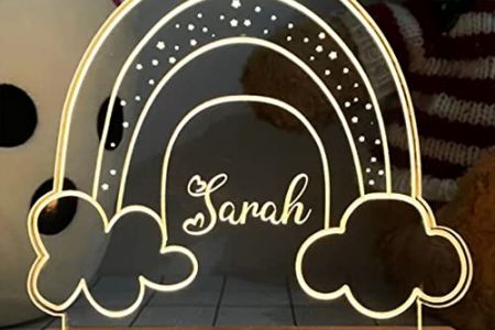 Lampara mesita de noche para niños