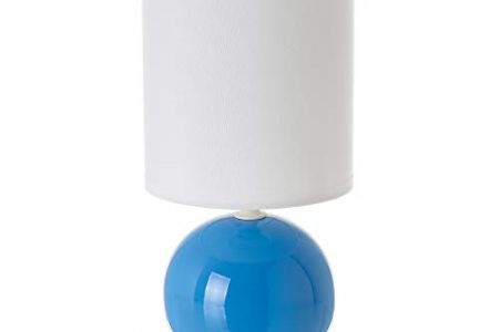Lamparas de mesita de noche azul