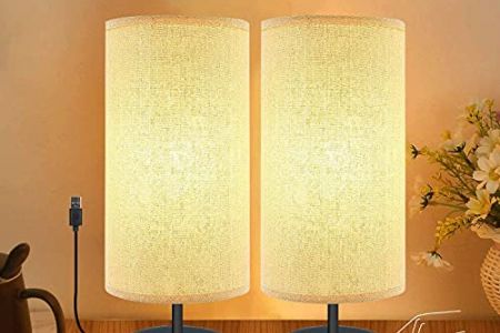 Lamparas mesita de noche usb