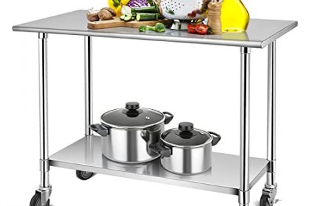 Mesa acero inoxidable