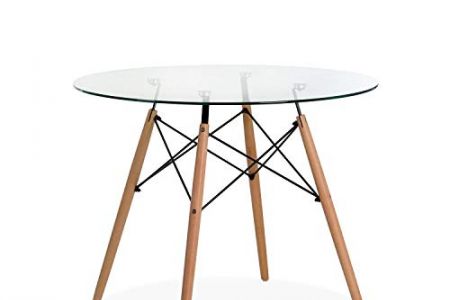 Mesa cristal comedor