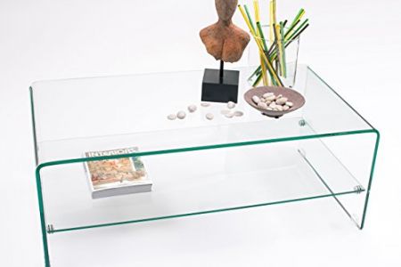 Mesa cristal templado