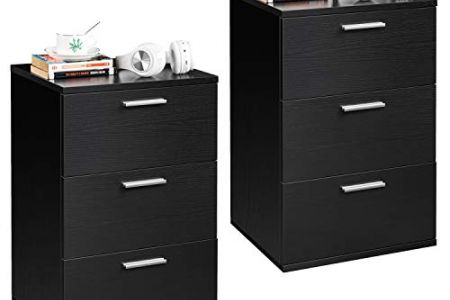 Mesitas de noche altas y estrechas