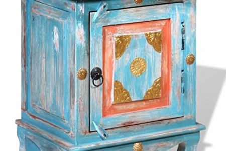 Mesitas de noche azul