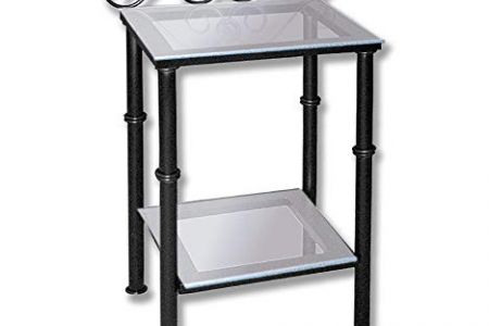 Mesita de noche forja