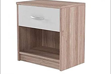 Mesita de noche de palets