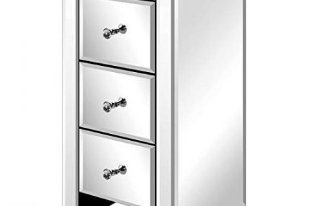 Mesitas de noche dormitorio espejo