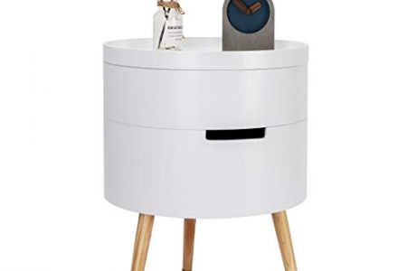 Mesitas de noche dormitorio redondas