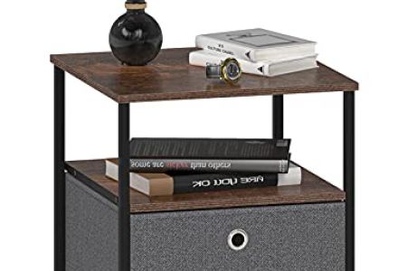 Mesitas de noche gris ceniza