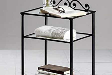 Mesita de noche hierro