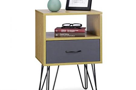 Mesita de noche pequeña retro