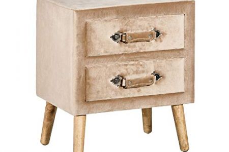 Mesitas de noche tapizada