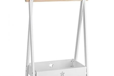 Perchero burro portátil con funda