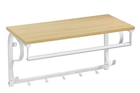 Perchero de pared con ganchos