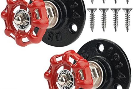 Perchero de pared de hierro