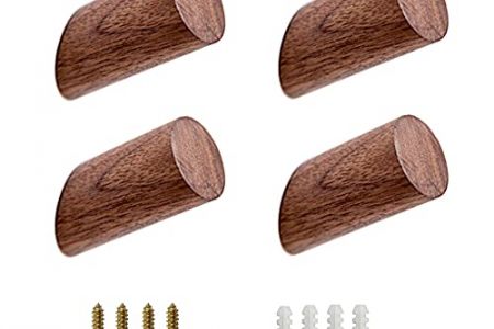 Perchero de pared nogal