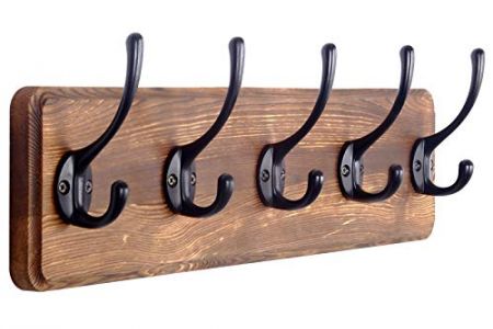 Perchero de pared vintage madera